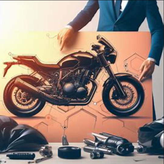 An image illustration Factors Influencing Motorcycle Insurance Costs in California